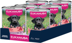 EUKANUBA 24x400g Eukanuba Puppy marha & tök nedves kutyatáp