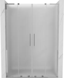 Mexen Velar L Duo tolóajtós zuhanykabin 140 cm, matt, króm - 871-140-003-32-01 (871-140-003-32-01)