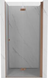 Mexen Mist-F összecsukható zuhanyajtó jobb 95 cm, átlátszó, csiszolt réz - 8A6-095-000-65-00-P (8A6-095-000-65-00-P)