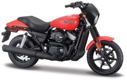 Maisto - HD - Motocicletă - 2015 Harley-Davidson Street 750, cutie blister, 1: 18 (OLP101231360-20113)