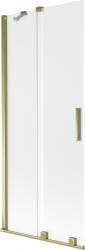 Mexen Velar 2-szárnyú toló zuhanyfal, 85 x 150 cm, zúzalék, arany - 896-085-000-31-50 (896-085-000-31-50)