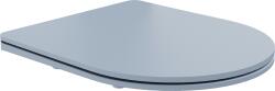 Mexen lassan lecsukódó, slim duroplast WC ülőke, szürke-kék matt - 39740069 (39740069)