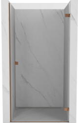 Mexen Lunar-B zuhanyajtó, jobbra nyíló, 75 cm, átlátszó, rózsaarany - 832-075-000-60-00-P (832-075-000-60-00-P)