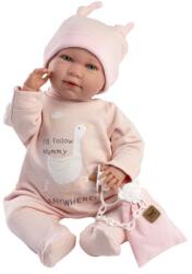 Llorens 74108 NEW BORN - păpușă realistă cu sunete și corp din material moale - 42 (MA4-74108) Papusa