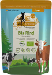 Catz Finefood 24x85g catz finefood bio No. 507 bio marha nedves macskaeledel