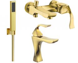 Mexen Estrella R02 kádkészlet, arany - 72303R02-50 (72303R02-50)