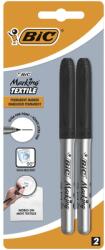 BIC Bic, Marking Textile, marker permanent cu textilie, negru, 0, 9 mm