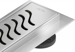 Mexen Flat M09 vonalmenti lefolyó 60 cm, inox - 1028060-15 (1028060-15)