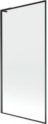 Mexen Next L kádparaván egyszárnyú 90 x 150 cm, fekete keret, fekete - 895-090-000-03-70-70 (895-090-000-03-70-70)