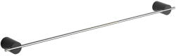 Mexen Aron törölközőtartó, fekete/króm - 7088124-07 (7088124-07)