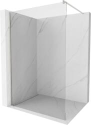 Mexen Kioto zuhanyfal Walk-in 140 x 200 cm, átlátszó 8 mm, kefélt nikkel - 800-140-101-97-00 (800-140-101-97-00)