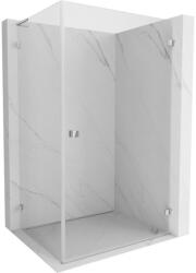 Mexen Lunar-B L nyíló zuhanykabin jobb 95 x 80 cm, átlátszó, króm - 832L-095-080-01-00-P (832L-095-080-01-00-P)