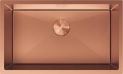 Mexen Trixo egykamrás rozsdamentes acél mosogató 750 x 440 mm, réz - 6415751000-65 (6415751000-65)