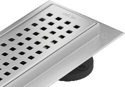 Mexen Flat M08 vonalelvezetés 80 cm, inox - 1025080-15 (1025080-15)