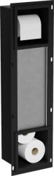 Mexen X-Wall-BP WC-papír tartó tárolóval, fekete - 1974 (1974)
