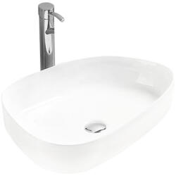 Mexen Chiara asztali mosdó 54 x 39 cm, fehér - 21585400 (21585400)