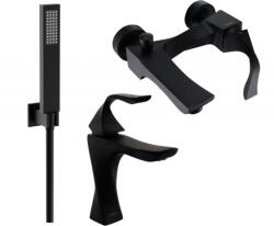 Mexen Estrella R02 kádkészlet, fekete - 72303R02-70 (72303R02-70)