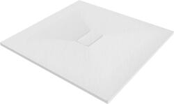 Mexen Hugo négyzet alakú SMC zuhanytálca 100 x 100 cm, fehér - 42101010 (42101010)