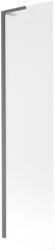 Mexen Next L kádparaván 1 szárnyú 50 x 150 cm, opál, pisztoly szürke csiszolt - 895-050-000-03-30-66 (895-050-000-03-30-66)