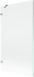 Mexen Lunar egyoldalas kádparaván 100 x 150 cm, átlátszó, króm - 897-100-000-01-00 (897-100-000-01-00)