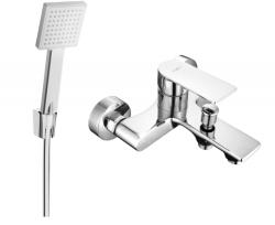 Mexen Royo R45 kádtöltő csaptelep zuhanykészlettel, króm - 7223R45-00 (7223R45-00)