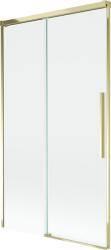 Mexen Rox kádparaván 2 szárnyú toló 100 x 150 cm, átlátszó, arany - 8C9-100-001-50-00 (8C9-100-001-50-00)