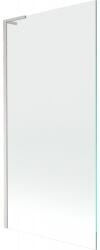 Mexen Next L fürdőkád paraván, 1-szárnyas, 90 x 150 cm, átlátszó, kefefinis finish - 895-090-000-03-00-97 (895-090-000-03-00-97)