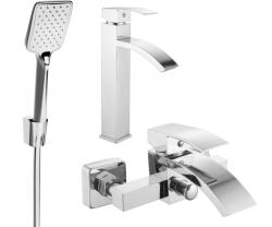 Mexen Libra R62 kád csaptelep szett, króm - 745113R62-00 (745113R62-00)