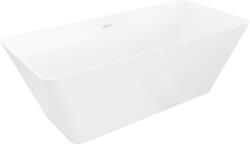 Mexen Velo Slim szabadon álló kád 170 x 75 cm, fehér, fehér túlfolyó - 52811707500-20 (52811707500-20)