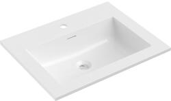 Mexen Otis munkalapba süllyesztett mosdó 61 x 46, 5 cm, fényes fehér - 25186000 (25186000)