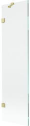 Mexen Lunar 1-szárnyú zuhanyfal 50 x 150 cm, átlátszó, arany matt - 897-050-000-55-00 (897-050-000-55-00)