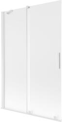 Mexen Velar kétszárnyú toló zuhanyfal 120 x 150 cm, homályos, fehér - 896-120-000-31-20 (896-120-000-31-20)
