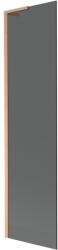 Mexen Next L fürdőkádfal 1-részes, 50 x 150 cm, grafit, szálcsiszolt réz - 895-050-000-03-40-65 (895-050-000-03-40-65)