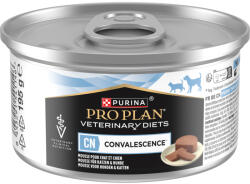 PRO PLAN Veterinary Diets 48x195g PURINA PRO PLAN Veterinary Diets CN Convalescence Mousse táp kutyáknak, macskáknak