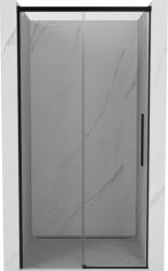 Mexen Rox toló zuhanyajtó 125 cm, átlátszó, fekete - 8C2-125-000-70-00 (8C2-125-000-70-00)