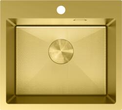 Mexen Solix 1-medencés acél mosogató 500 x 450 mm, arany HC - 6402501000-55HC (6402501000-55HC)
