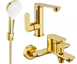 Mexen Milo R05 fürdőkád szett, arany - 713053R05-50 (713053R05-50)