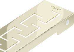 Mexen Flat M15 burkolat lineáris lefolyóhoz 100 cm, arany - 1524100 (1524100)