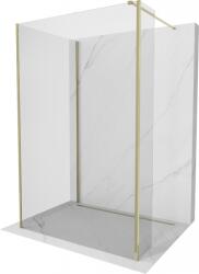Mexen Kioto zuhanyfal Walk-in 90 x 70 x 30 cm, átlátszó, arany - 800-090-070-221-50-00-030 (800-090-070-221-50-00-030)