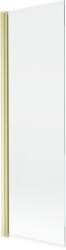 Mexen Mist 1-szárnyú zuhanyfal 70 x 150 cm, átlátszó, arany kefélt - 8A9-070-001-55-00 (8A9-070-001-55-00)