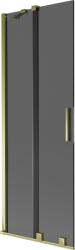 Mexen Velar kétszárnyú zuhanyfal, 75 x 150 cm, grafit, arany - 896-075-000-41-50 (896-075-000-41-50)