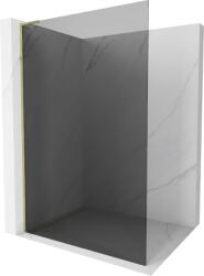 Mexen Kioto L zuhanyfal Walk-in 90 x 200 cm, grafit, arany - 800-090-103-50-40 (800-090-103-50-40)