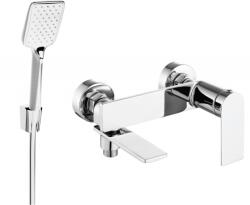 Mexen Zero R62 fürdőkád csaptelep zuhanykészlettel, króm - 7113R62-00 (7113R62-00)