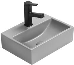 Mexen Mini munkalapmosdó 40 x 30 cm, világosszürke matt - 21094061 (21094061)