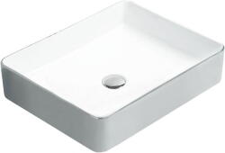 Mexen Estela 50 x 40 cm-es pultra szerelhető mosdó, fehér/ezüst - 22105052 (22105052)