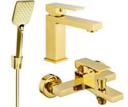 Mexen Uno R62 fürdőkád szett, arany - 71403R62-50 (71403R62-50)