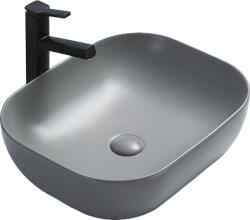 Mexen Rita pultra szerelhető mosdó 45 x 32 cm, világos szürke matt - 21084561 (21084561)