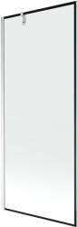 Mexen Next 1-szárnyú zuhanyfal 80 x 150 cm, fekete keret, króm - 895-080-000-00-70-01 (895-080-000-00-70-01)