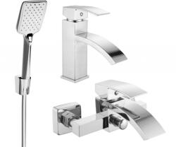 Mexen Libra R62 kád csaptelep készlet, króm - 745103R62-00 (745103R62-00)