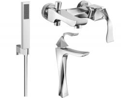 Mexen Estrella R02 fürdőkád szett, króm - 72313R02-00 (72313R02-00)